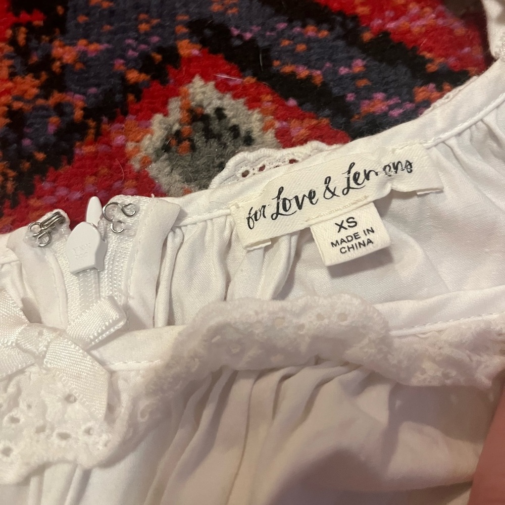 For Love & Lemons white mini dress - Picture 4 of 7